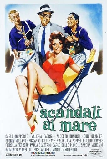 Movie poster for Scandali al mare