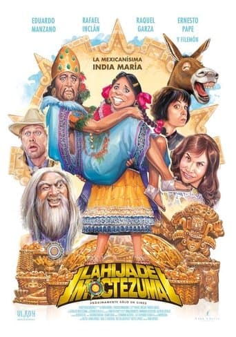 Movie poster for The daughter of Moctezuma