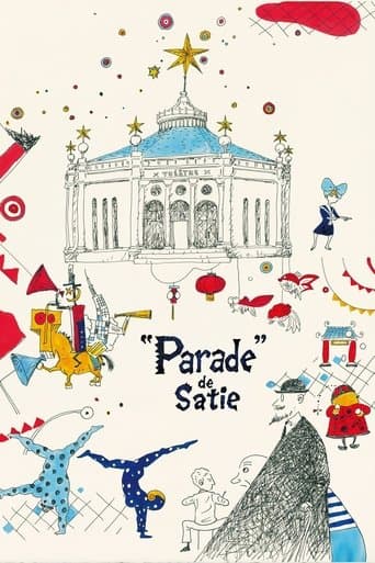 Movie poster for Satie's "Parade"