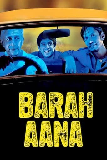 Movie poster for Barah Aana