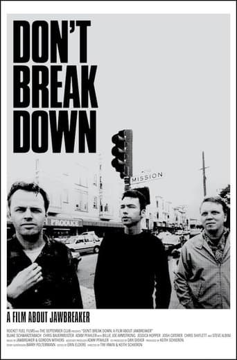 Movie poster for Don't Break Down: A Film About Jawbreaker
