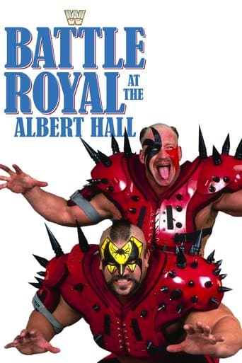 Movie poster for WWE Battle Royal at the Albert Hall