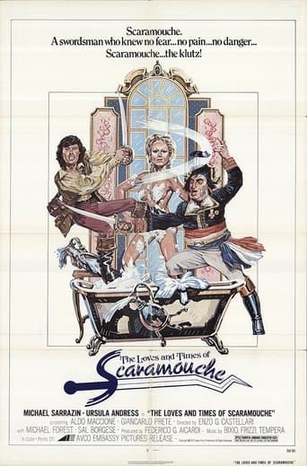 Movie poster for The Loves and Times of Scaramouche