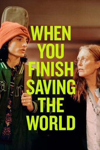 Movie poster for When You Finish Saving the World