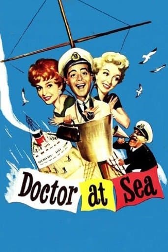 Movie poster for Doctor at Sea