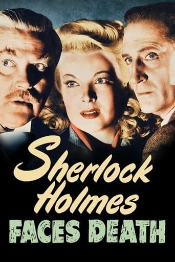 Movie poster for Sherlock Holmes Faces Death