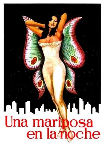 Movie poster for A Butterfly in the Night