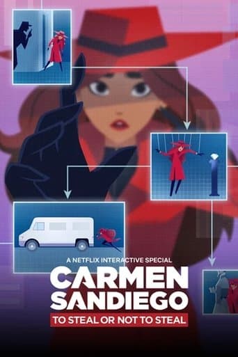 Movie poster for Carmen Sandiego: To Steal or Not to Steal