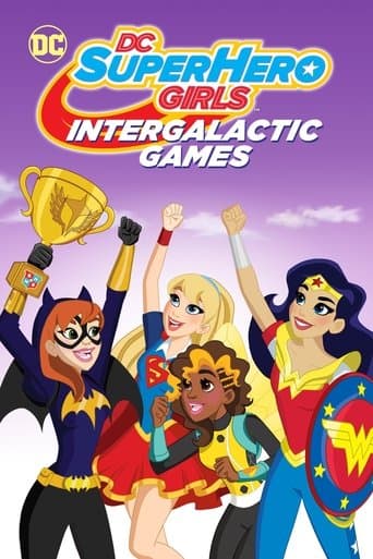 Movie poster for DC Super Hero Girls: Intergalactic Games