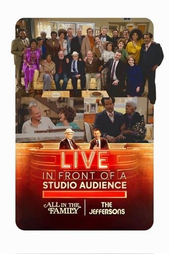 Movie poster for Live in Front of a Studio Audience: Norman Lear's "All in the Family" and "The Jeffersons"