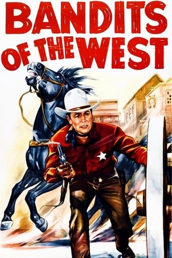Movie poster for Bandits of the West