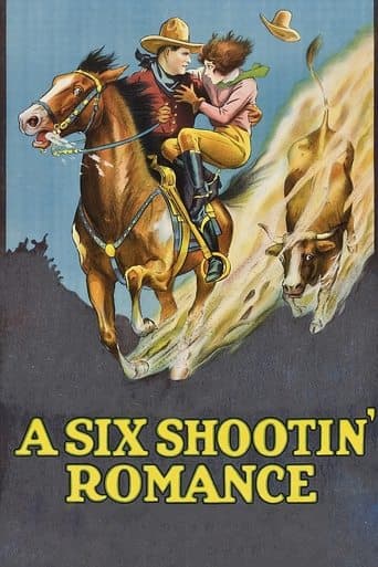 Movie poster for A Six Shootin' Romance