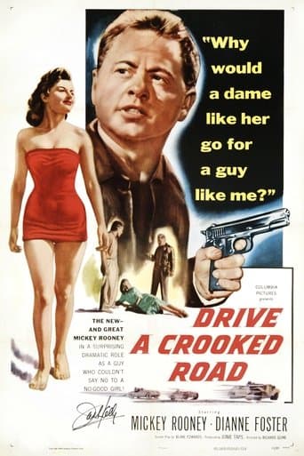 Movie poster for Drive a Crooked Road