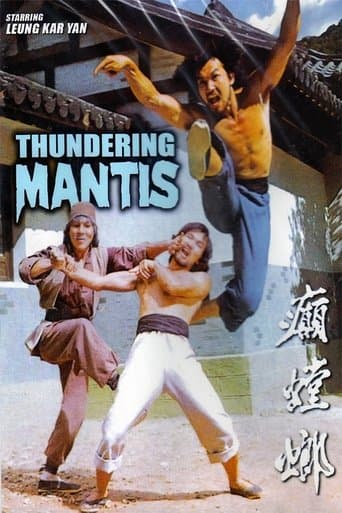 Movie poster for The Thundering Mantis