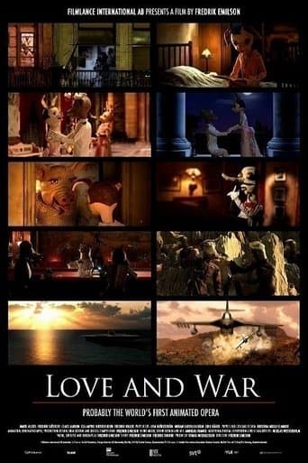 Movie poster for Love and War