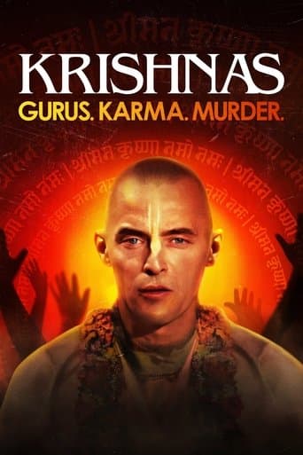 Movie poster for Krishnas: Gurus. Karma. Murder.