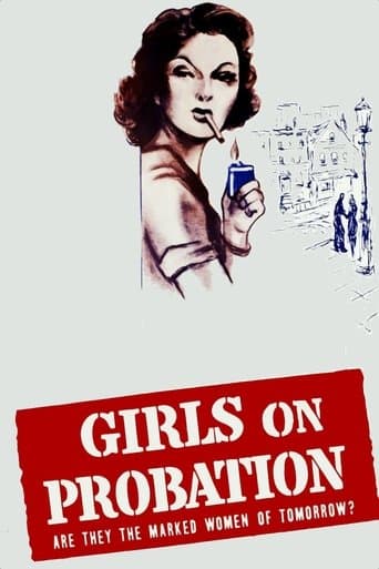 Movie poster for Girls on Probation