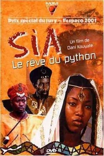 Movie poster for Sia, the Myth of the Python