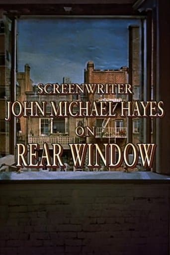 Movie poster for Screenwriter John Michael Hayes on 'Rear Window'