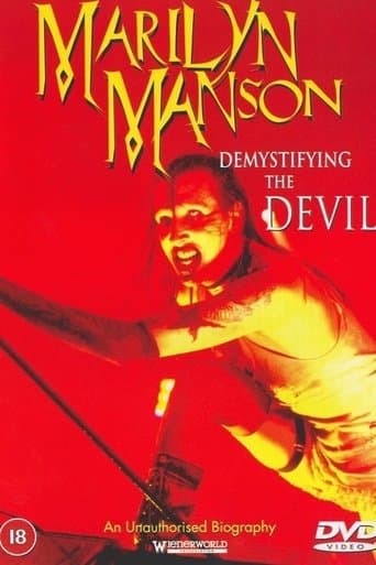 Movie poster for Demystifying the Devil: Biography Marilyn Manson