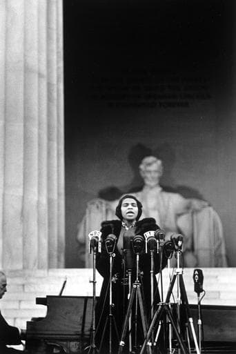 Movie poster for Marian Anderson: The Lincoln Memorial Concert