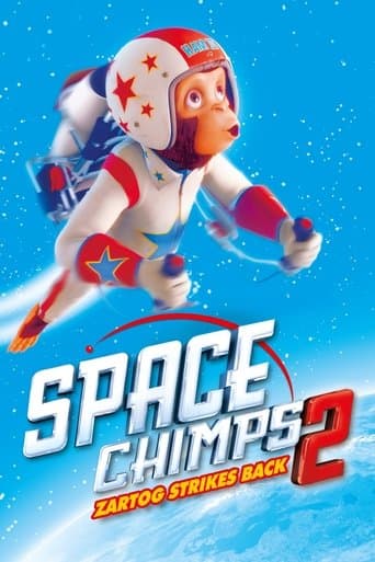 Movie poster for Space Chimps 2: Zartog Strikes Back