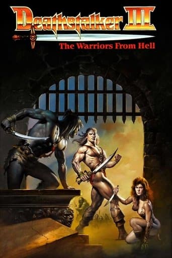 Movie poster for Deathstalker and the Warriors from Hell