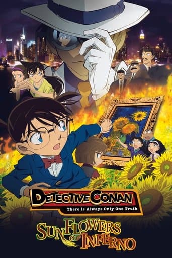 Movie poster for Case Closed: Sunflowers of Inferno