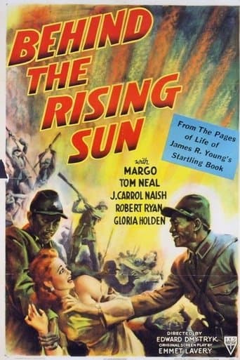 Movie poster for Behind the Rising Sun