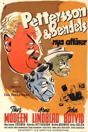 Movie poster for Pettersson & Bendels nya affärer
