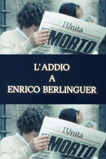 Movie poster for Farewell to Enrico Berlinguer