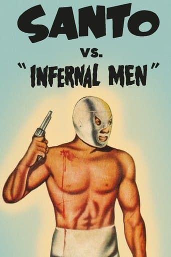 Movie poster for Santo vs. Infernal Men