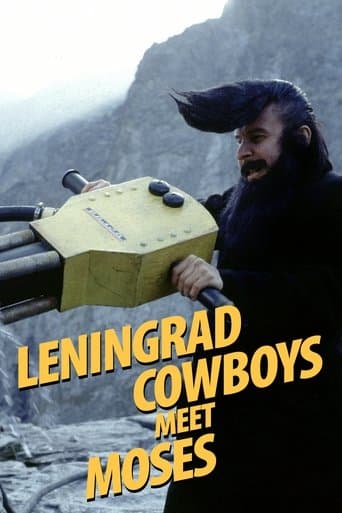 Movie poster for Leningrad Cowboys Meet Moses