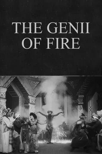 Movie poster for The Genii of Fire