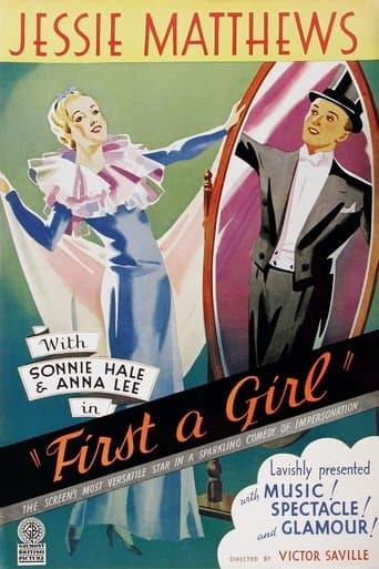 Movie poster for First a Girl