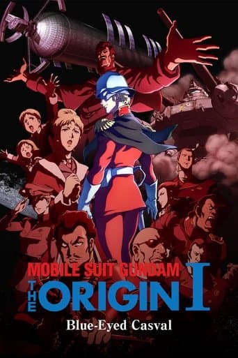 Movie poster for Mobile Suit Gundam: The Origin I - Blue-Eyed Casval