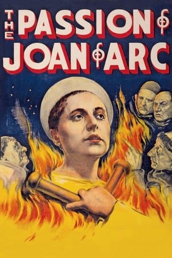 Movie poster for The Passion of Joan of Arc