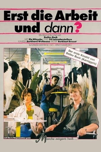 Movie poster for Erst die Arbeit und dann?