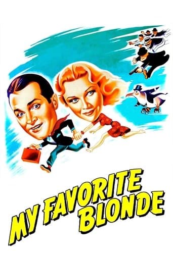 Movie poster for My Favorite Blonde
