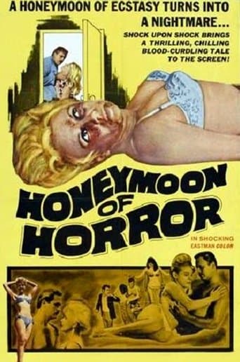 Movie poster for Honeymoon of Horror