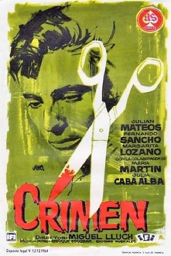 Movie poster for Crimen
