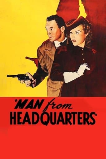 Movie poster for Man From Headquarters
