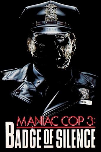 Movie poster for Maniac Cop 3: Badge of Silence