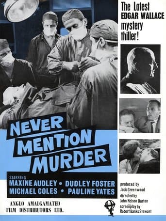 Movie poster for Never Mention Murder
