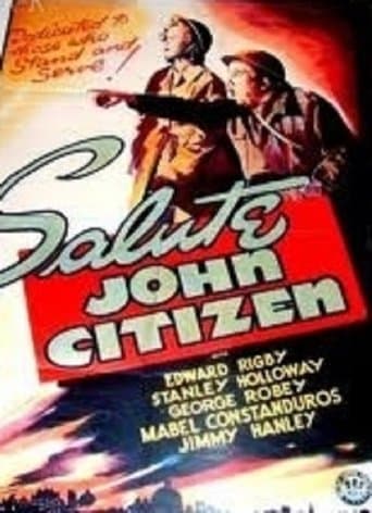 Movie poster for Salute John Citizen