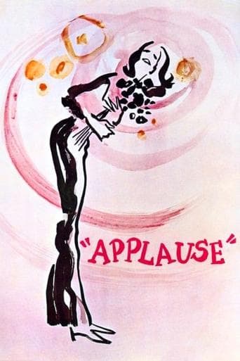 Movie poster for Applause