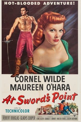 Movie poster for At Sword's Point