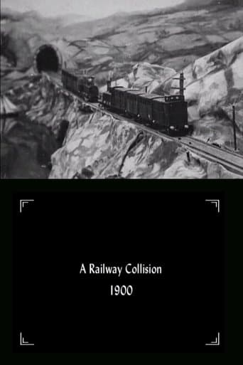 Movie poster for A Railway Collision