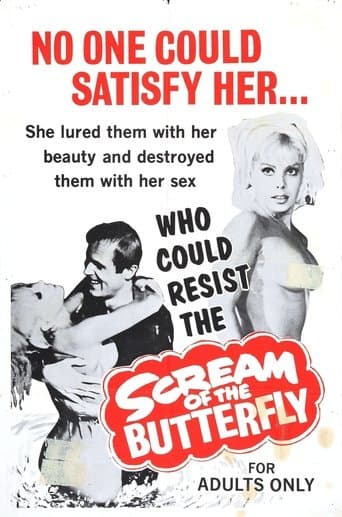 Movie poster for Scream of the Butterfly