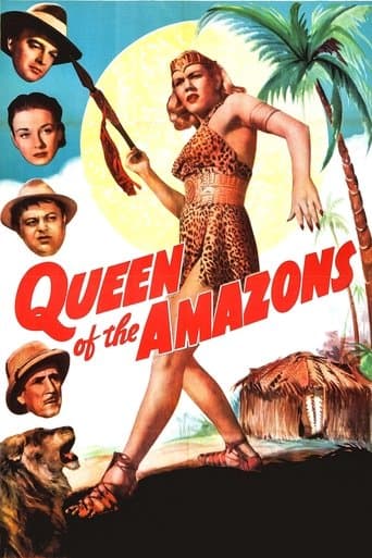 Movie poster for Queen of the Amazons